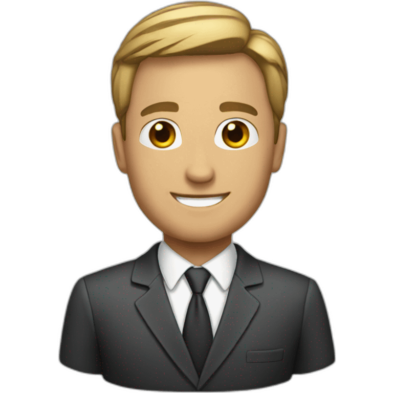 Business man emoji