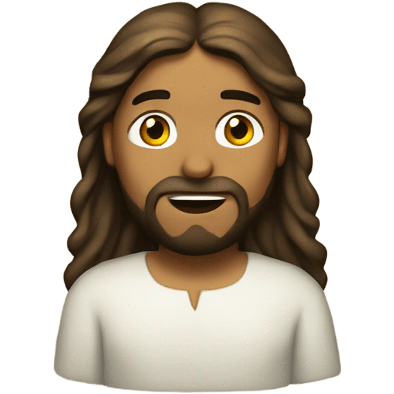 Jesús in christmas emoji