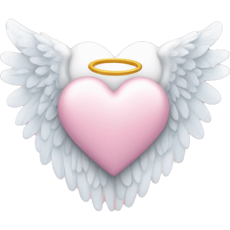 heart with angel wings emoji