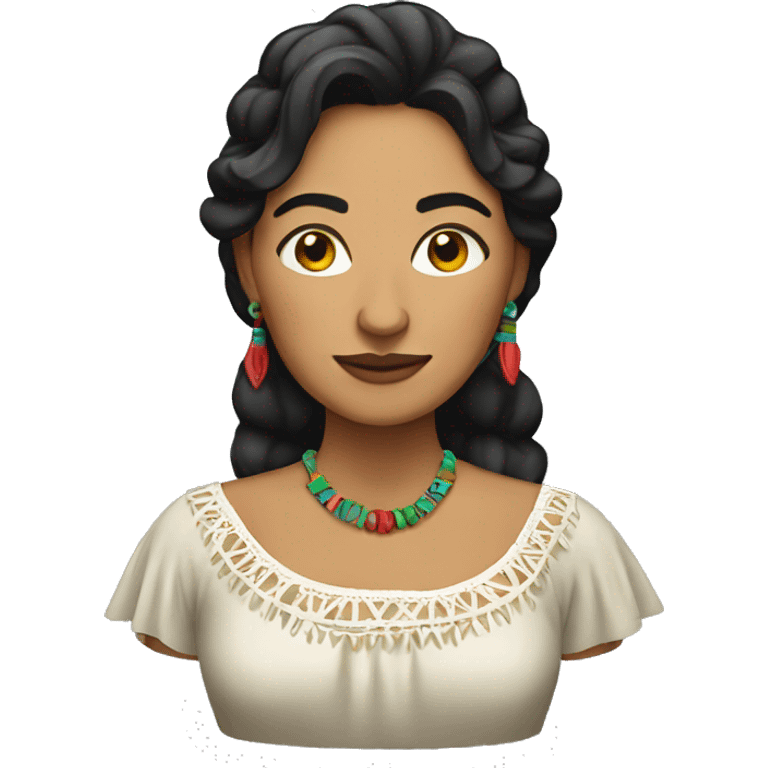 mexican woman  emoji