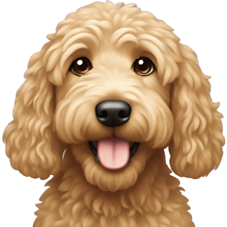 Goldendoodle emoji