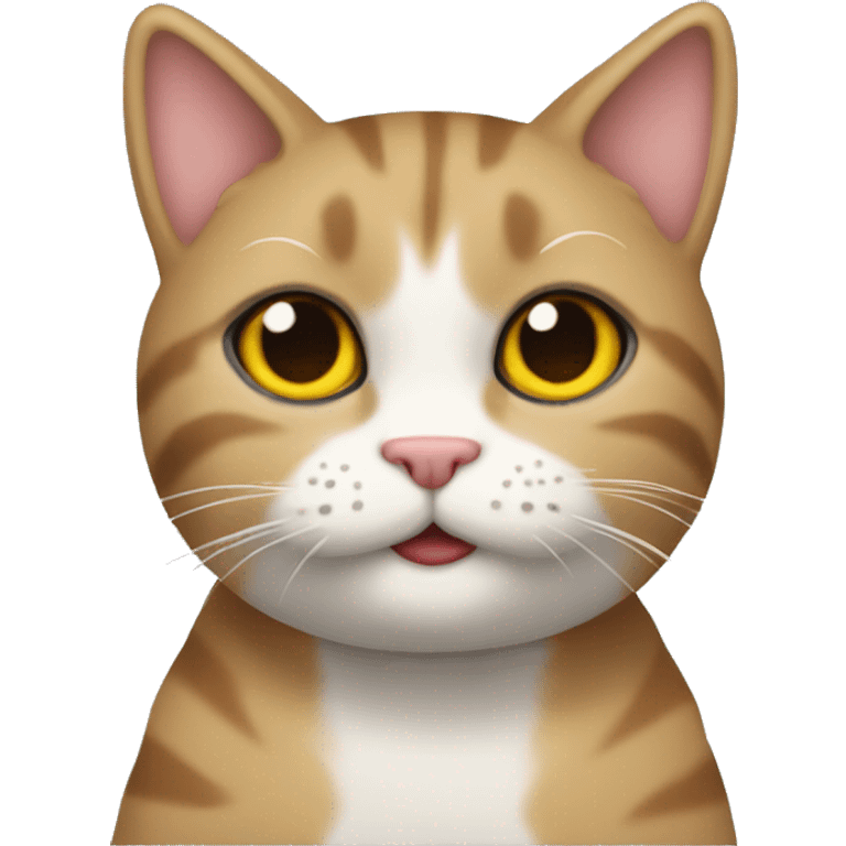 Gato en el parque emoji