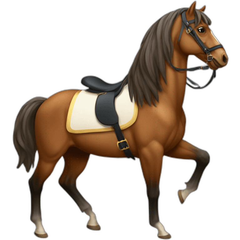 horse on Napoléon emoji