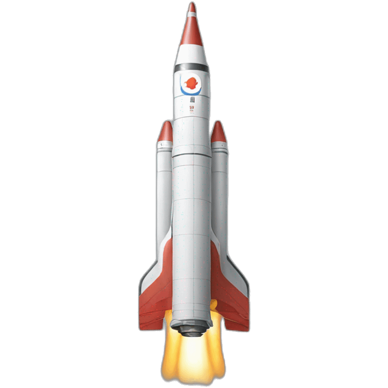 North Korean rocket emoji