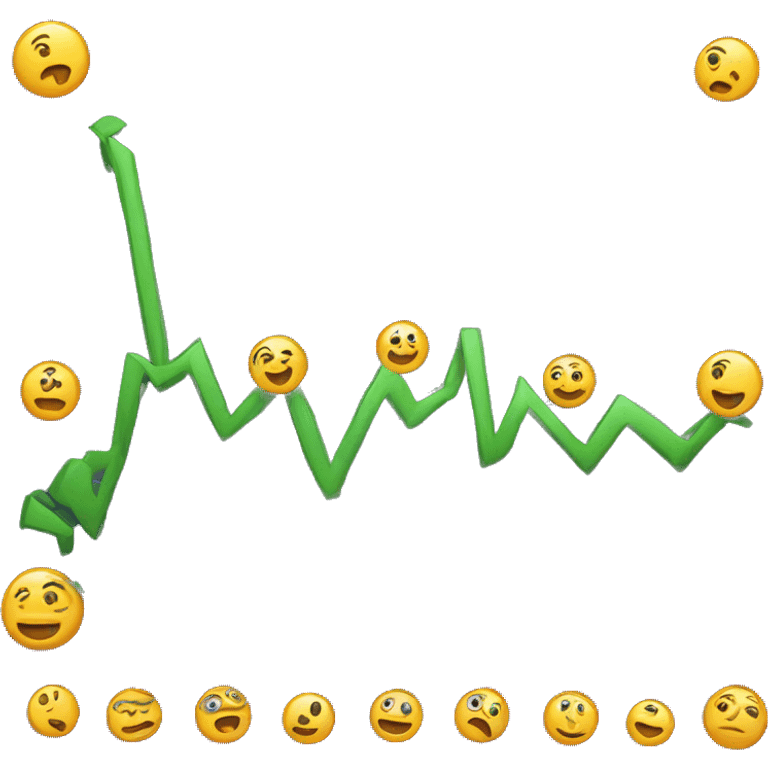 raising trading chart emoji