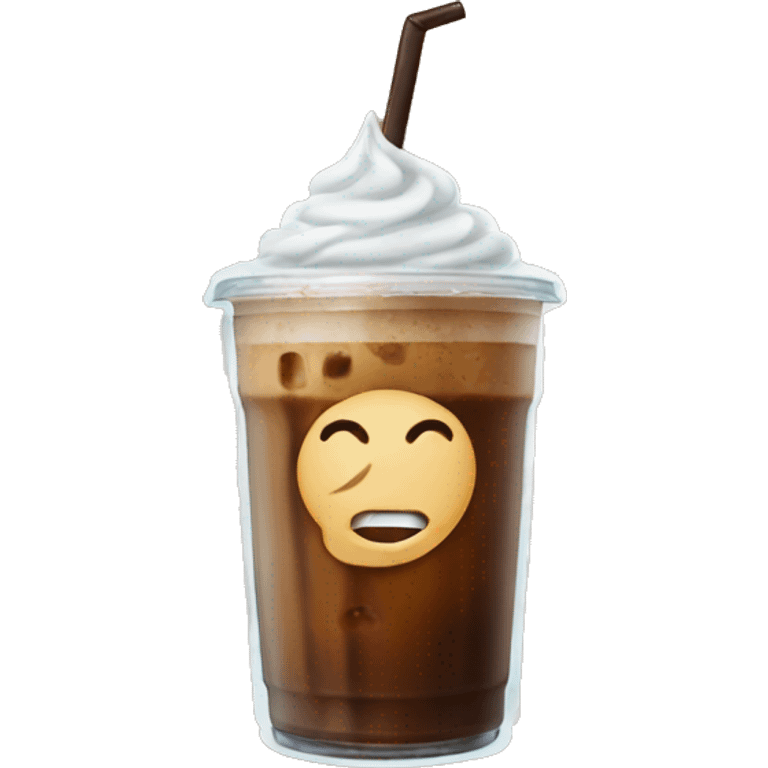 iced coffee emoji