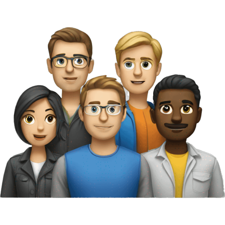 Software developer team emoji