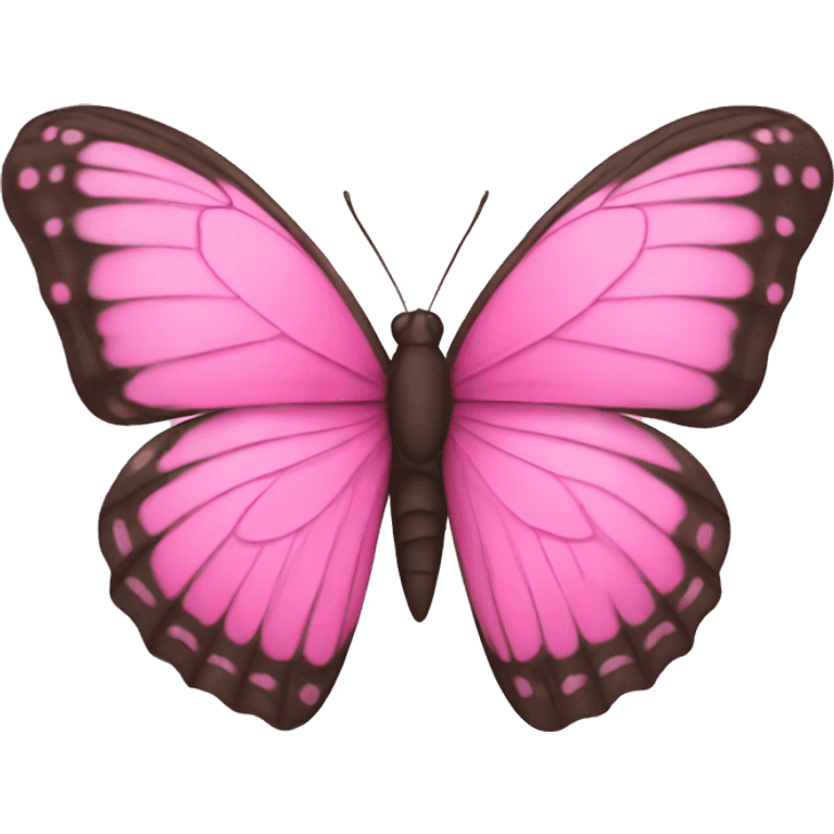 Butterfly pink emoji