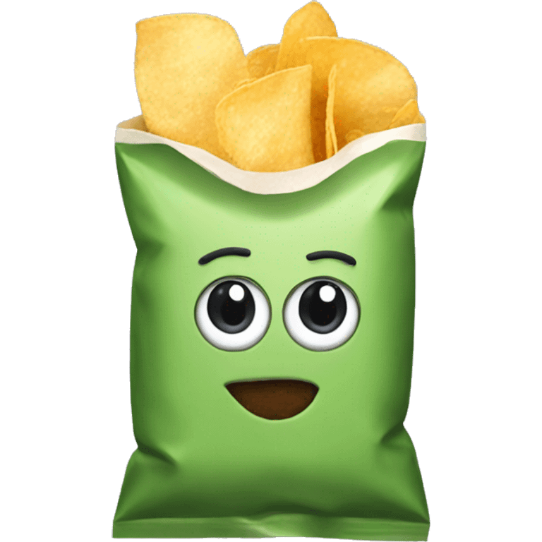 chip with guacamole emoji