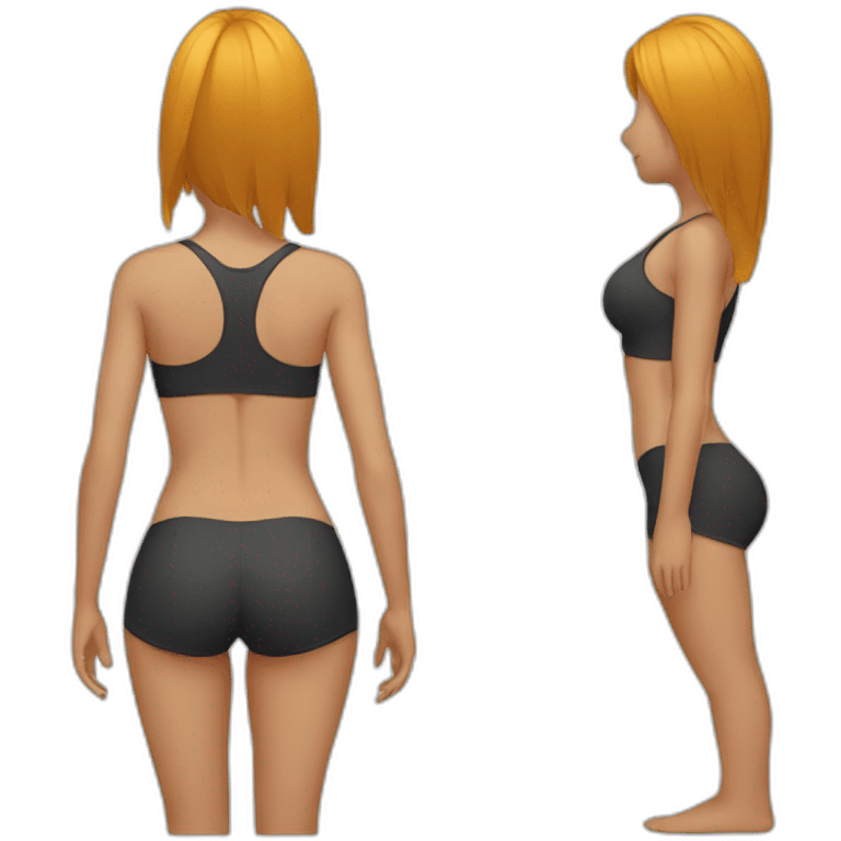 glutes emoji