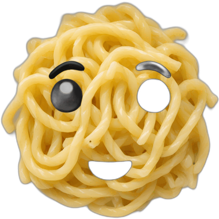 Cacio e pepe plate emoji