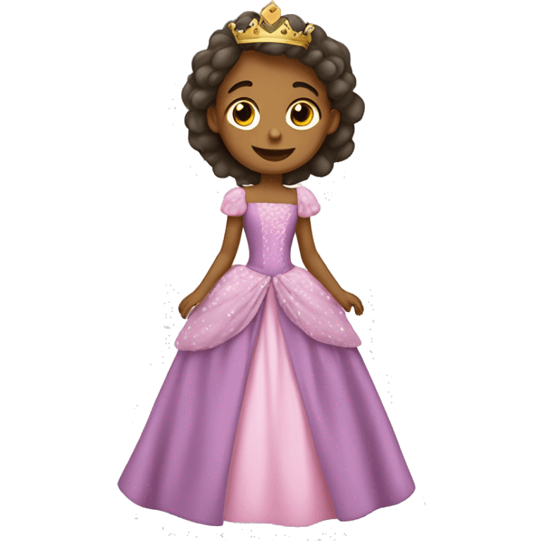 Niño vestido de princesa  emoji