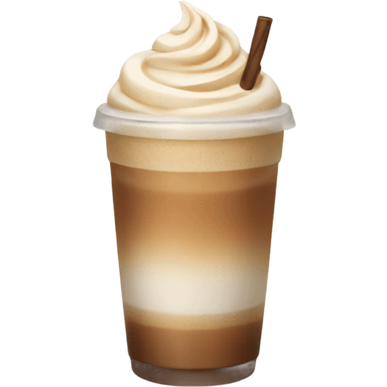 Ice latte emoji