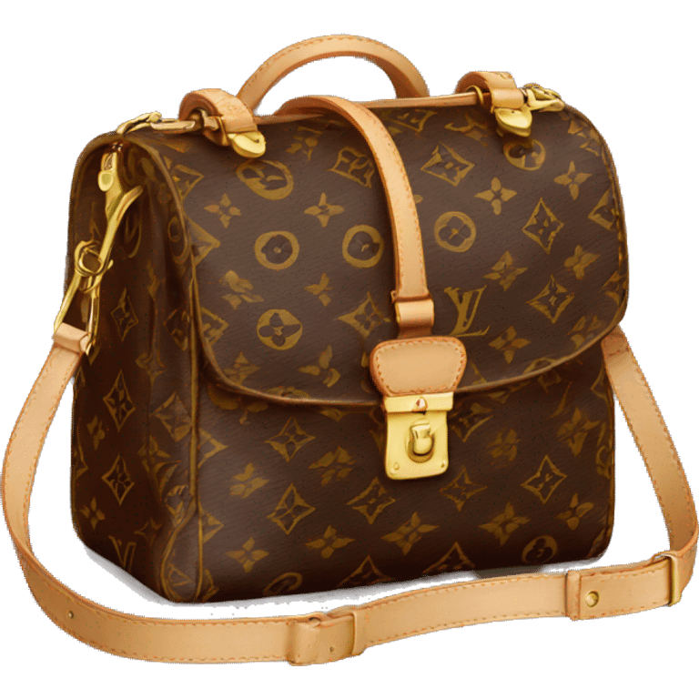 Bag Louis Vuitton  emoji