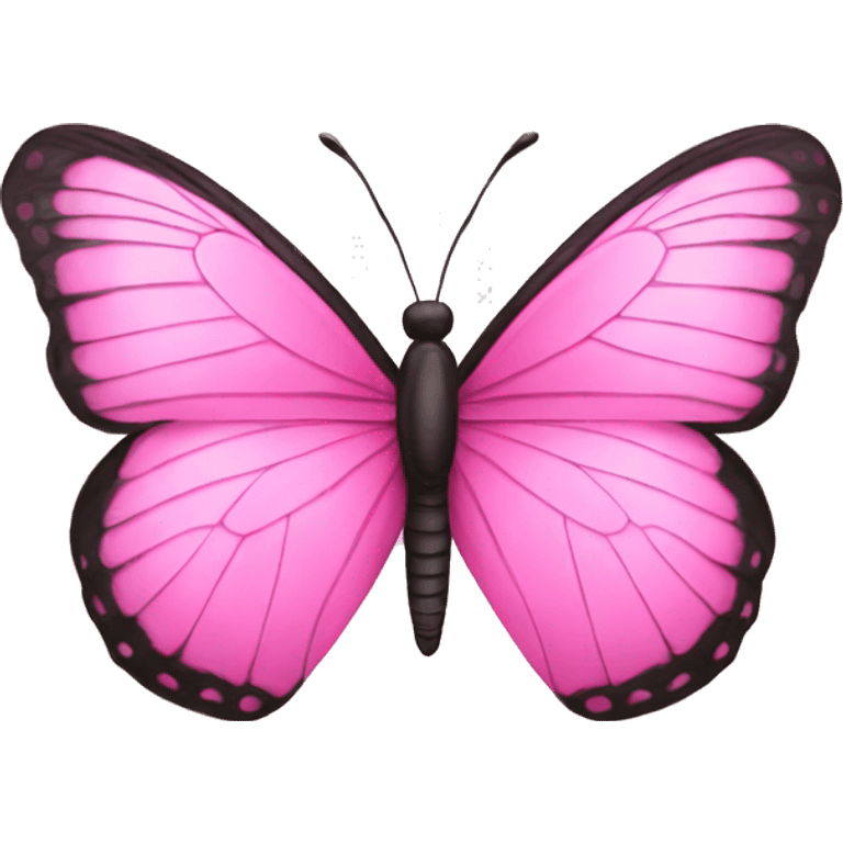 butterfly pink emoji