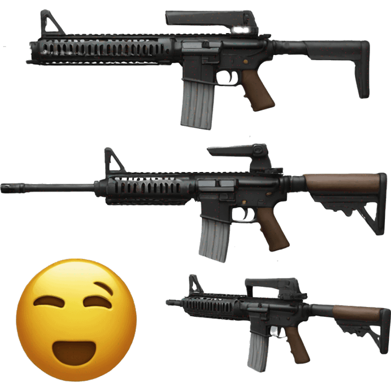 Pubg with m416 emoji