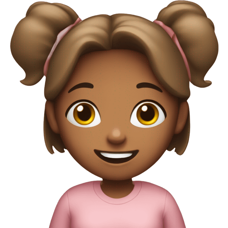 Girl with ham  emoji