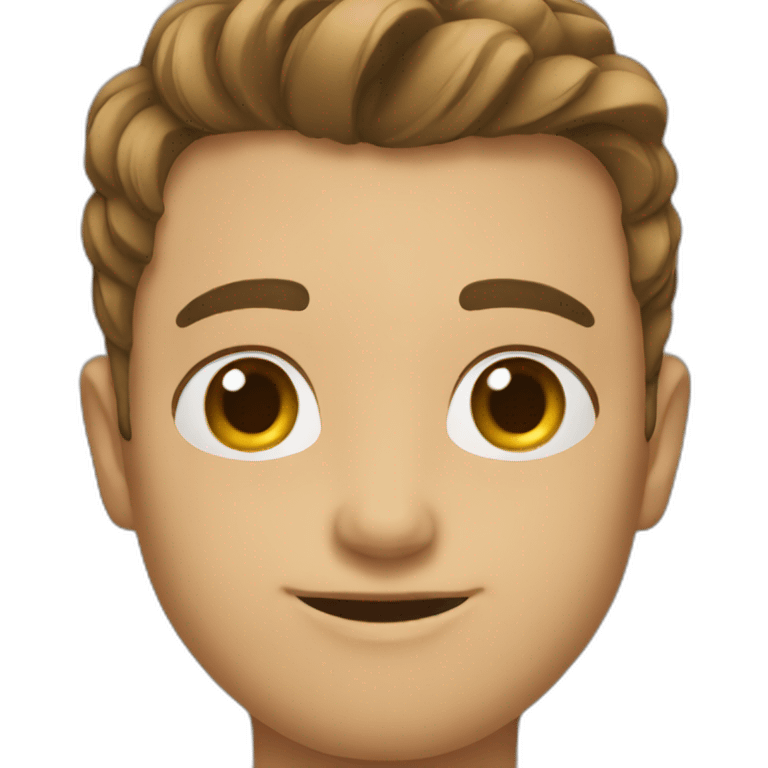 this emoji but with no glasses emoji