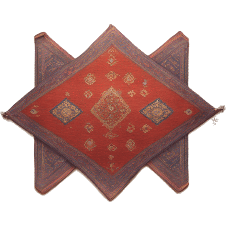 Flying carpet  emoji