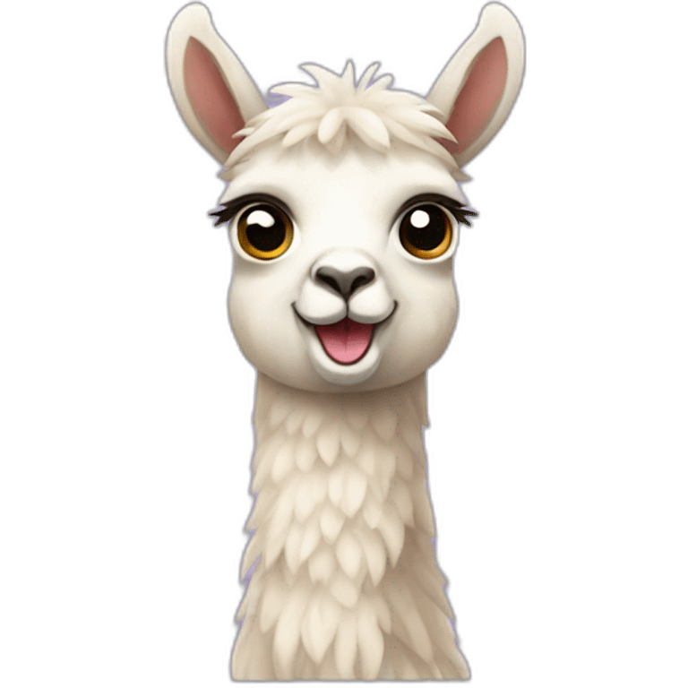 baby llama emoji