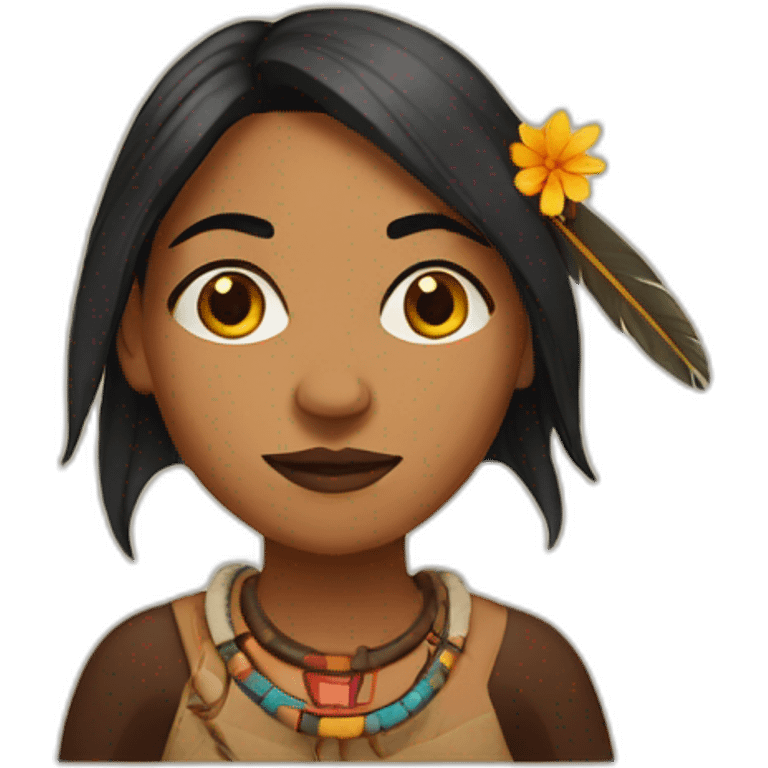 indigenous woman emoji