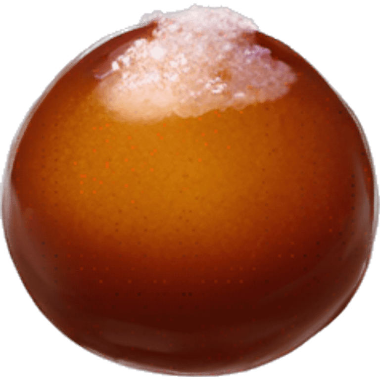 gulab jamun with sugar syrup emoji