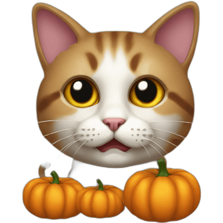 Halloween cat emoji