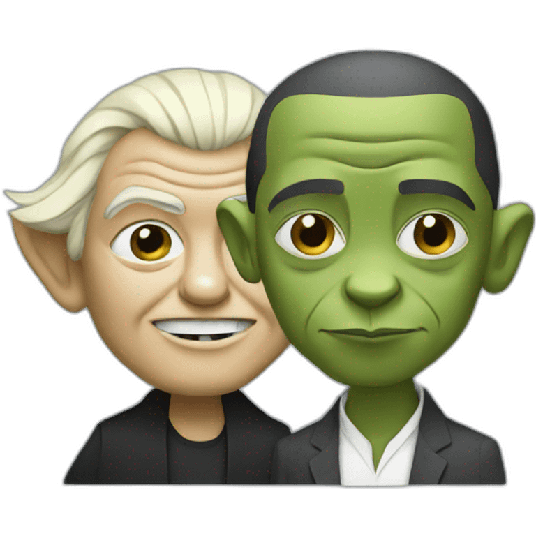 Obama + yoda, being presidential  emoji