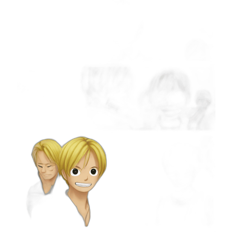 Sanji one piece live action emoji