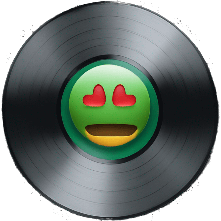 vinyl record emoji