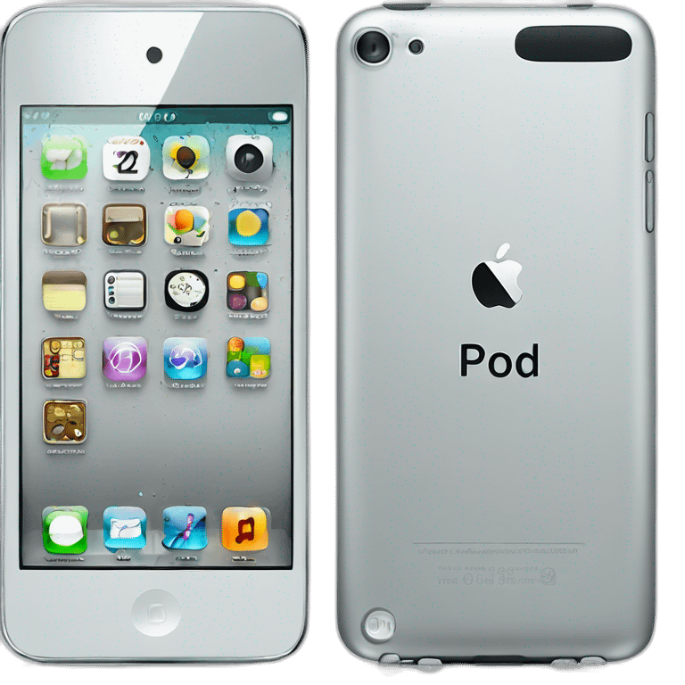 Apple ipod touch first generation emoji