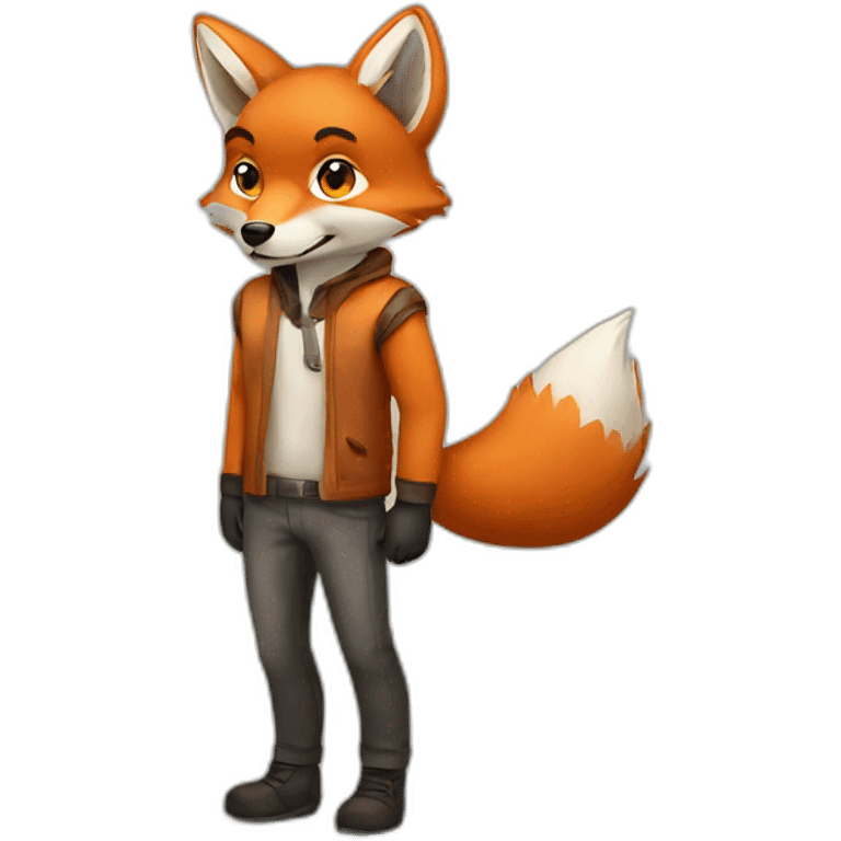 Fox human emoji