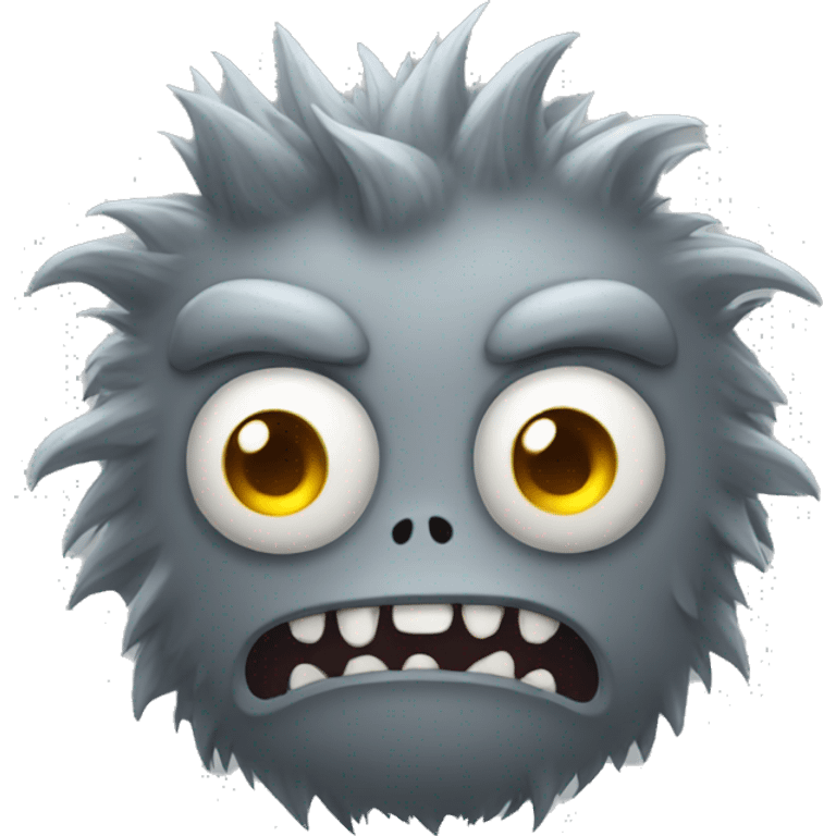 The grey monster emoji