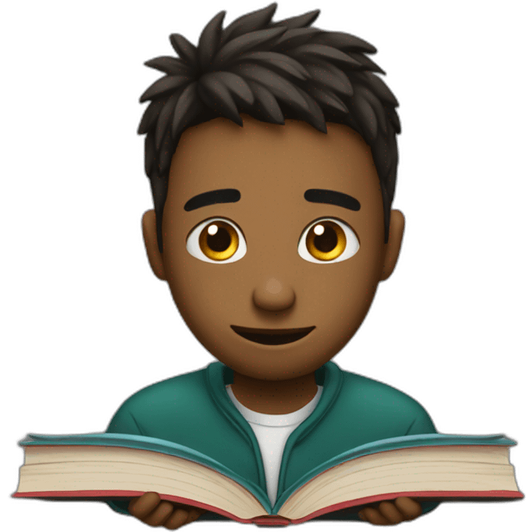 Student with books is crying  emoji