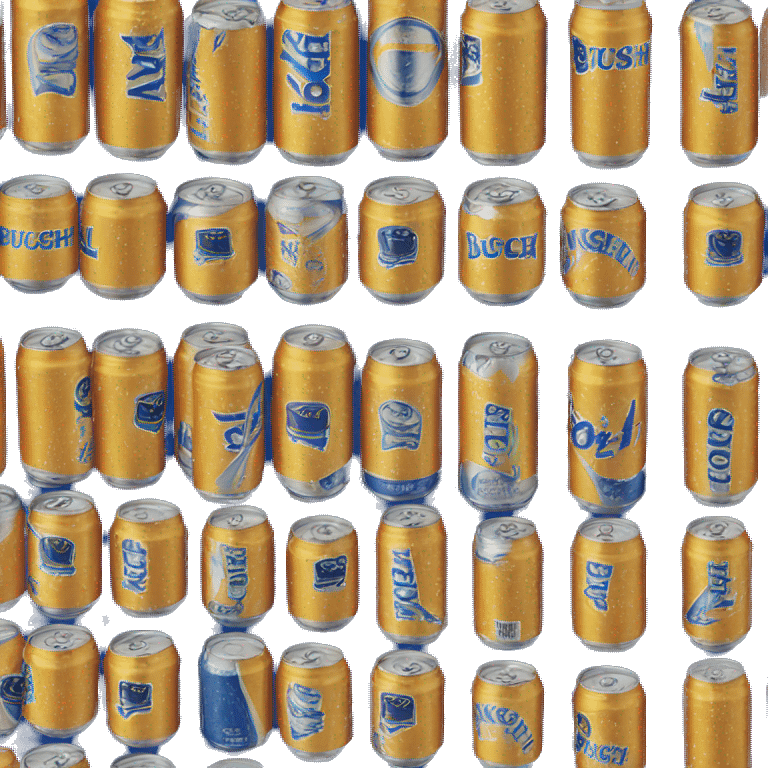 Busch light can emoji