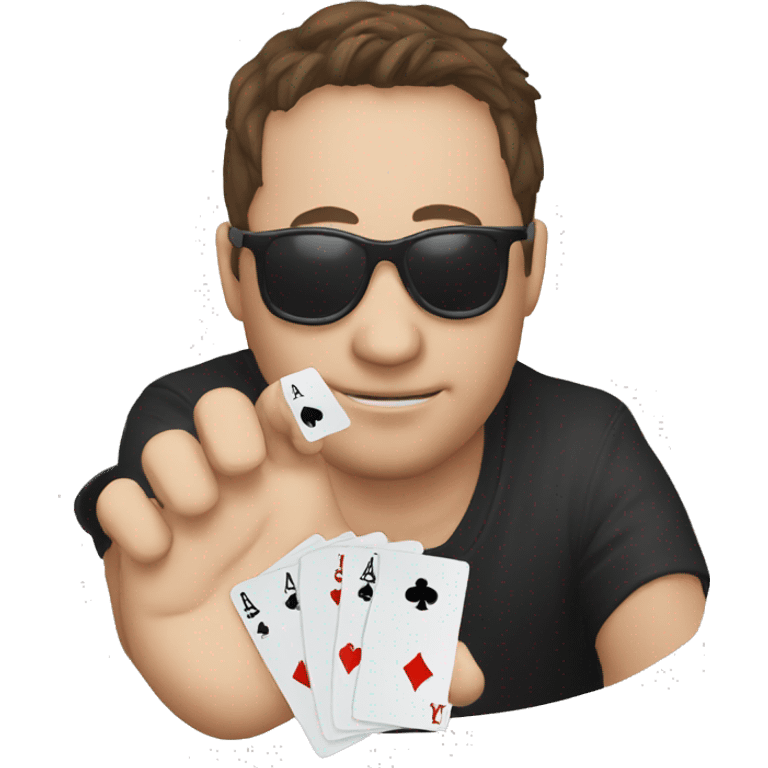 please create a cool poker chip as a emoji emoji