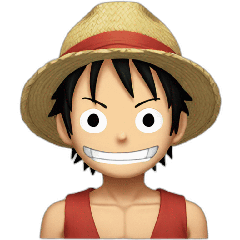 Luffy one piece emoji