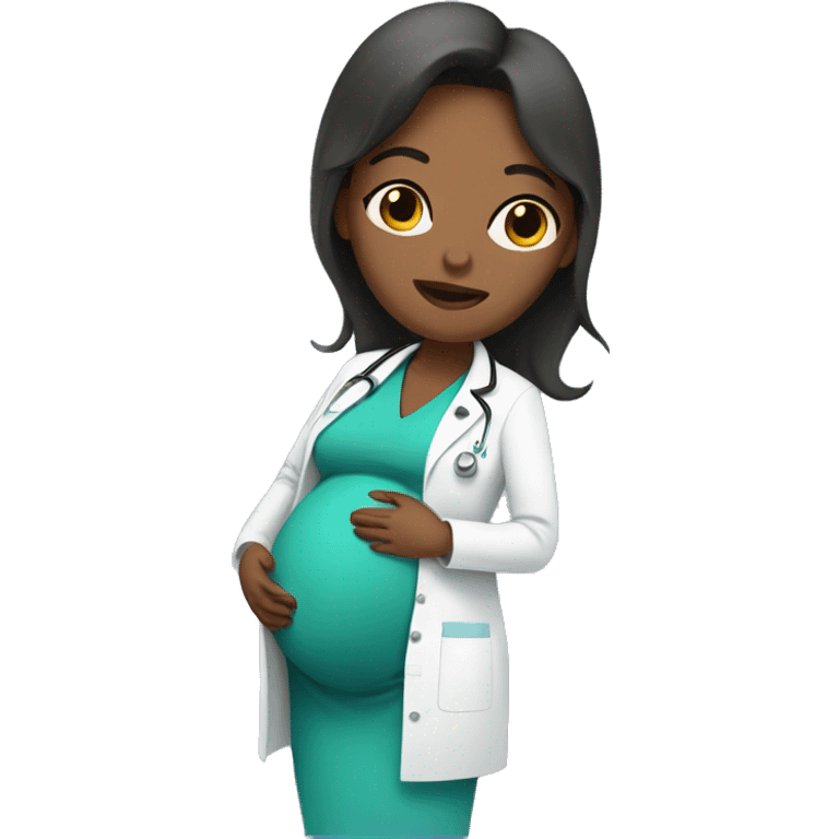 pregnant surgeon emoji