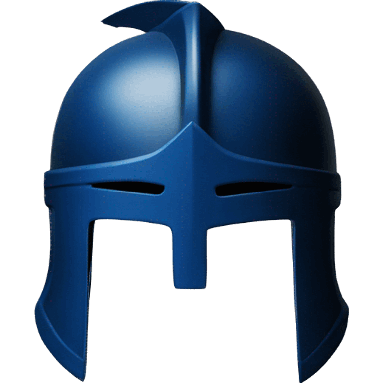 Spartan blue helmet emoji