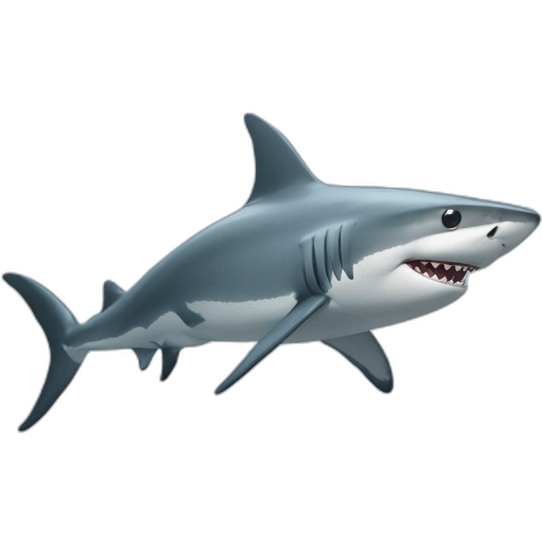 Requin qui sourit emoji