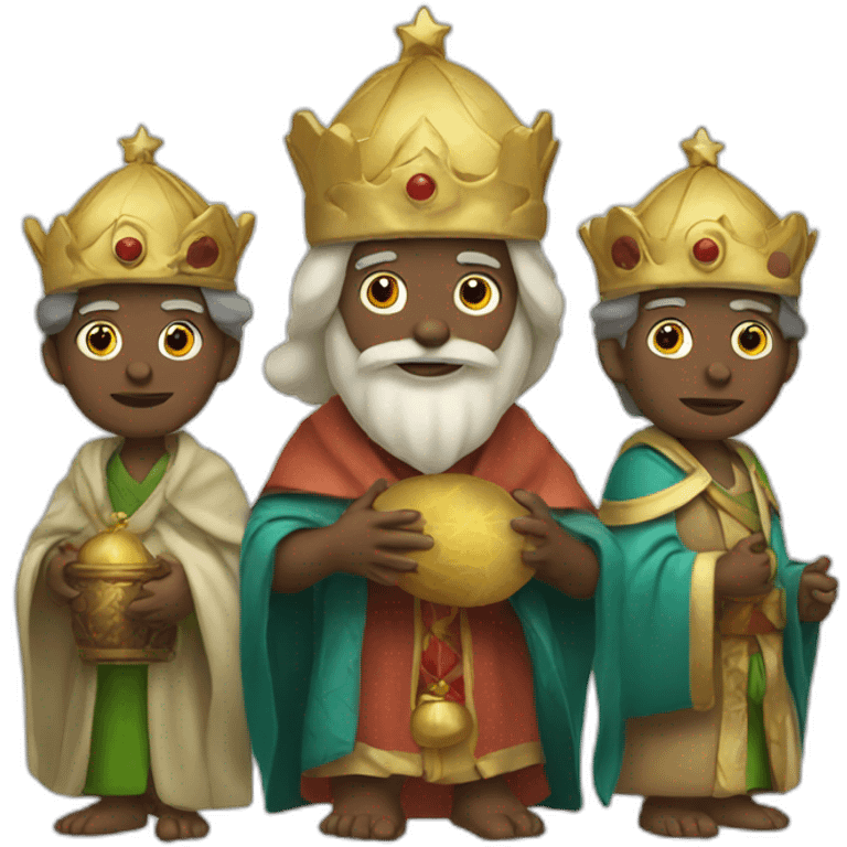 three wise men emoji