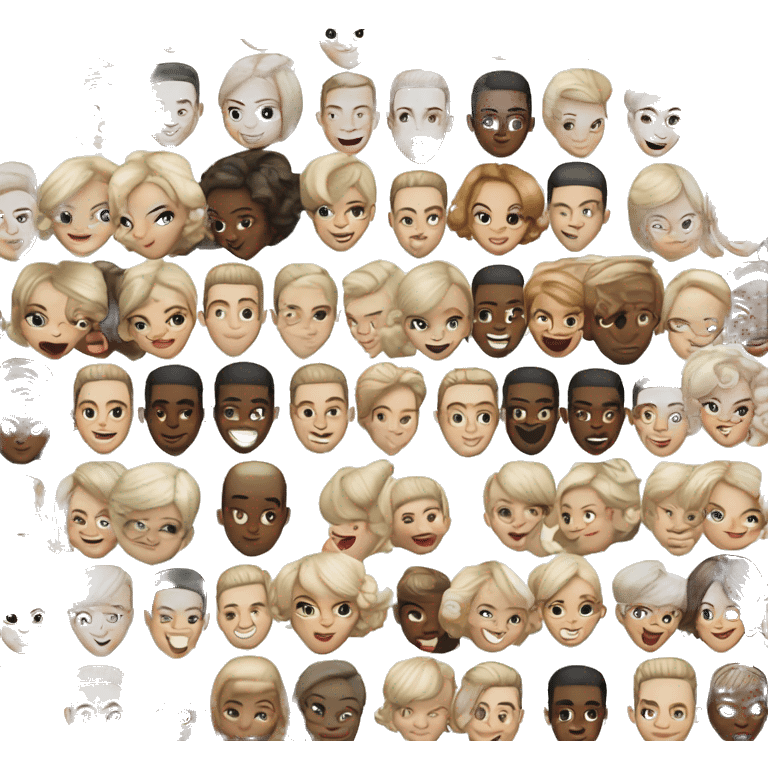 Chicago all that jazz white skin dancer bob haircut caucasian white emoji