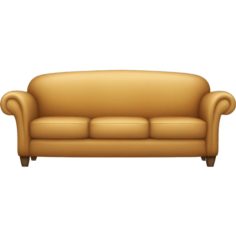 A sofa cleaned with a machine emoji