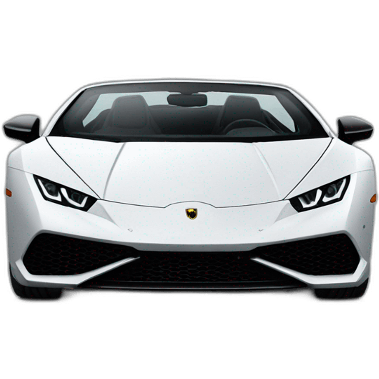 Lamborghini Huracan Evo Spyder emoji