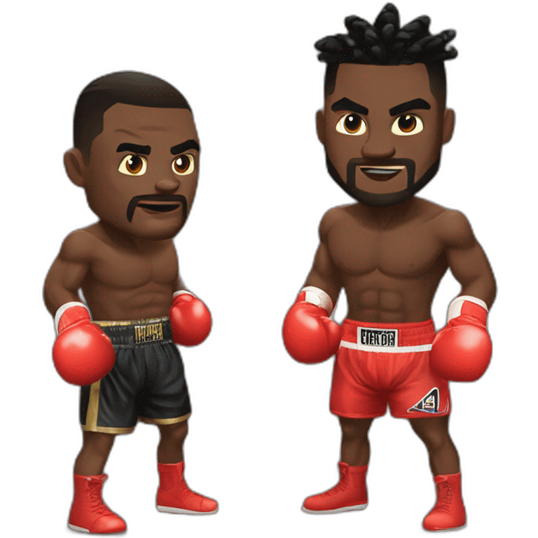 Boxe fury tyson vs ngannou emoji