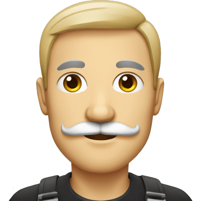 man from germany with square mustache  emoji