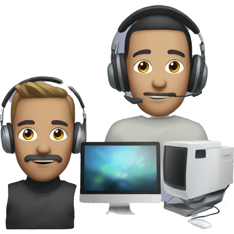 quest headset and a computer next to eachother emoji