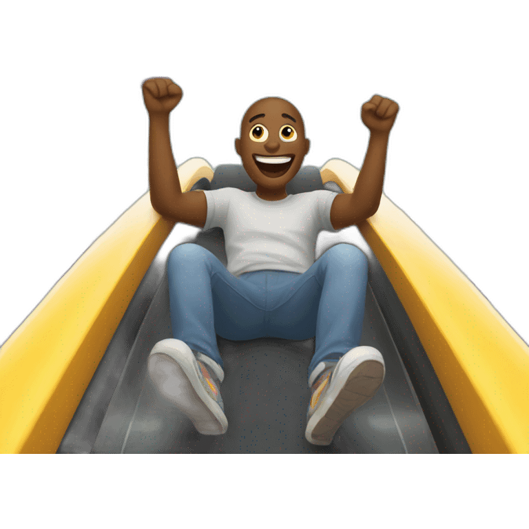 Enjoying a rollercoaster  emoji