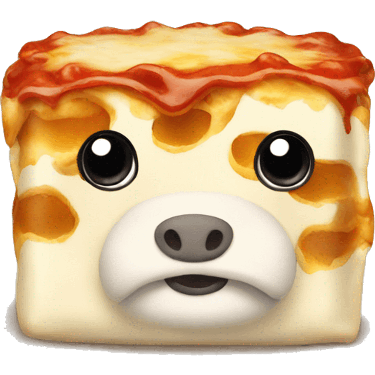 Lasagna cow emoji