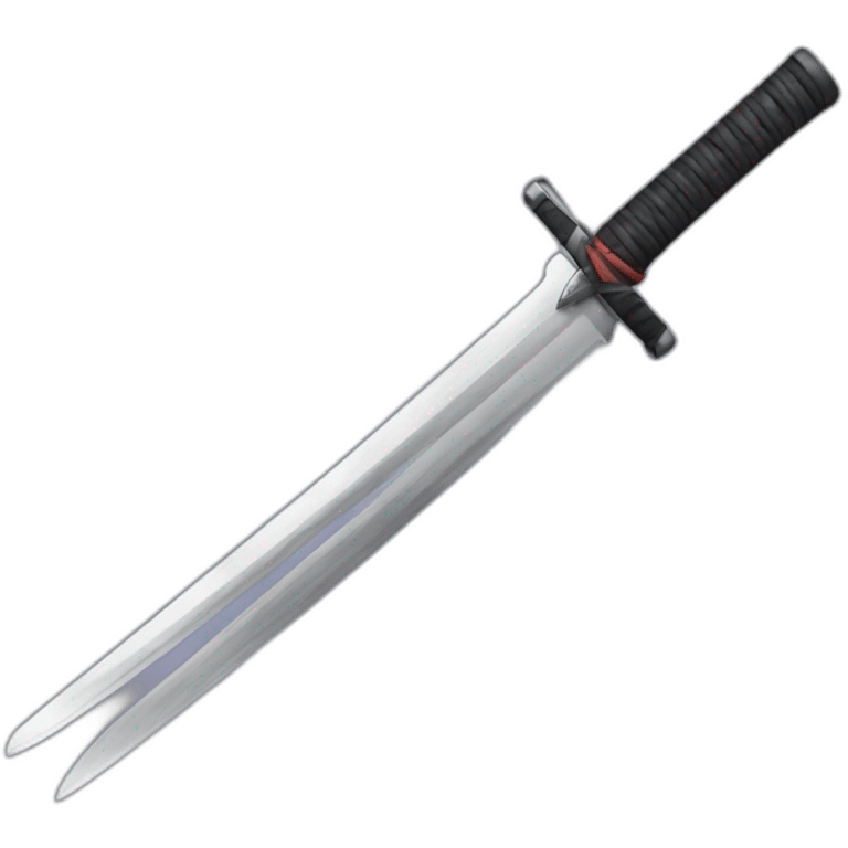 une personne katana emoji